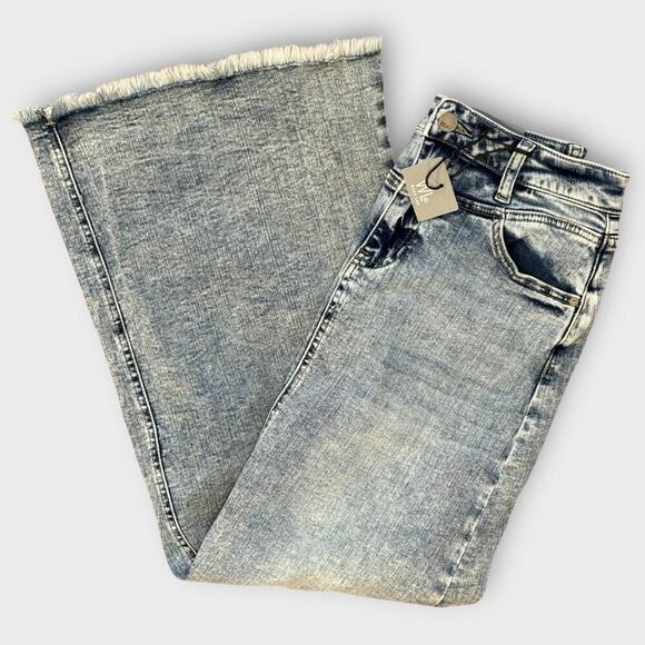 NWT Wash Lab Denim The Lowdown Selma Maxi Skirt Size 27 - Picture 5 of 10